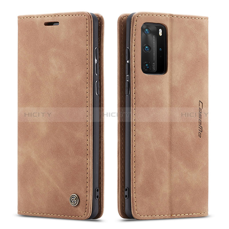 Coque Portefeuille Livre Cuir Etui Clapet C01S pour Huawei P40 Pro Plus