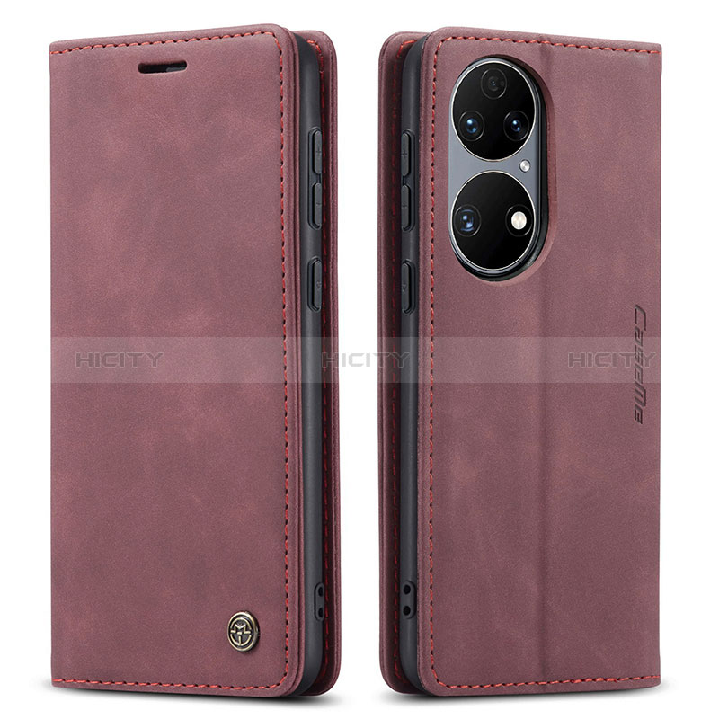 Coque Portefeuille Livre Cuir Etui Clapet C01S pour Huawei P50 Plus