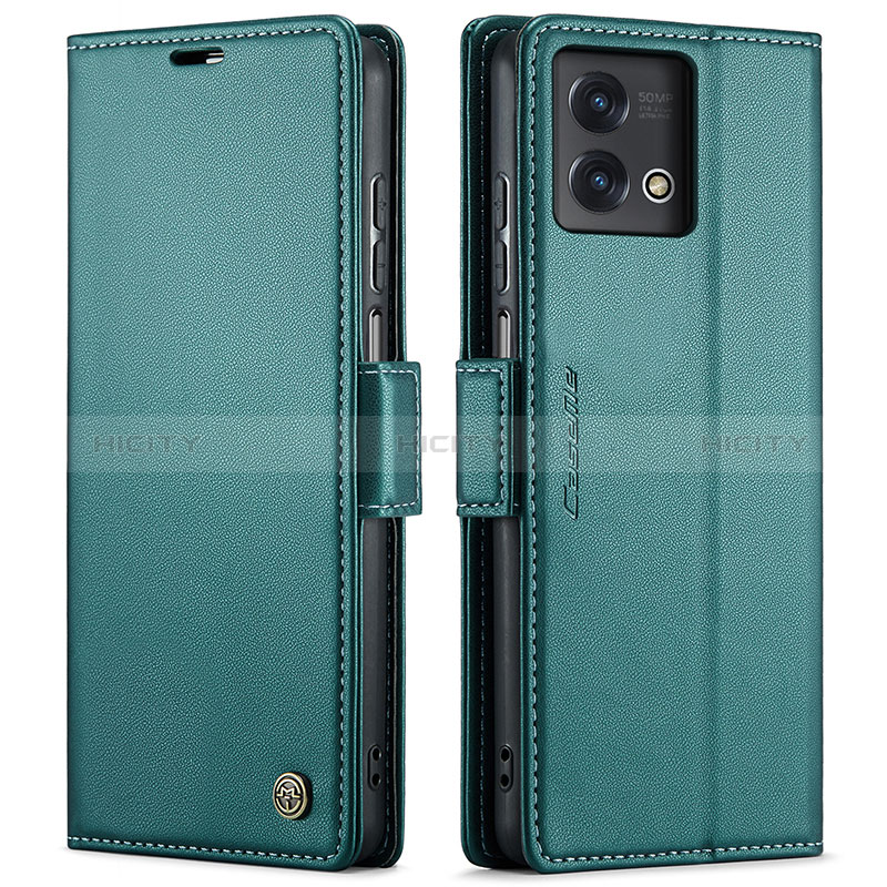 Coque Portefeuille Livre Cuir Etui Clapet C01S pour Motorola Moto G Stylus (2023) 4G Vert Plus