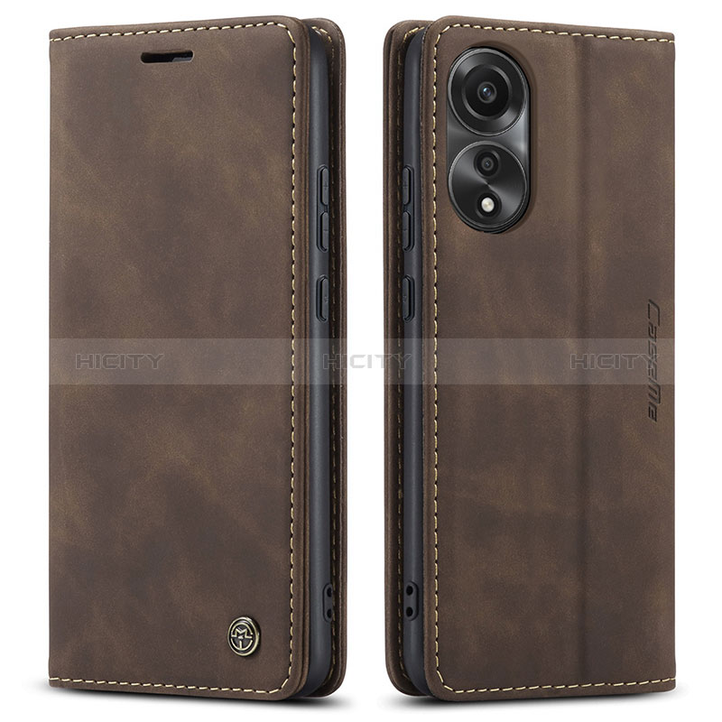 Coque Portefeuille Livre Cuir Etui Clapet C01S pour Oppo A78 4G Plus