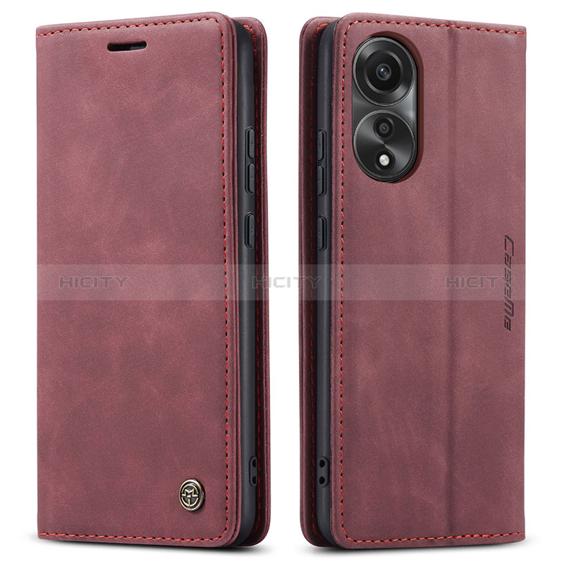 Coque Portefeuille Livre Cuir Etui Clapet C01S pour Oppo A78 4G Plus