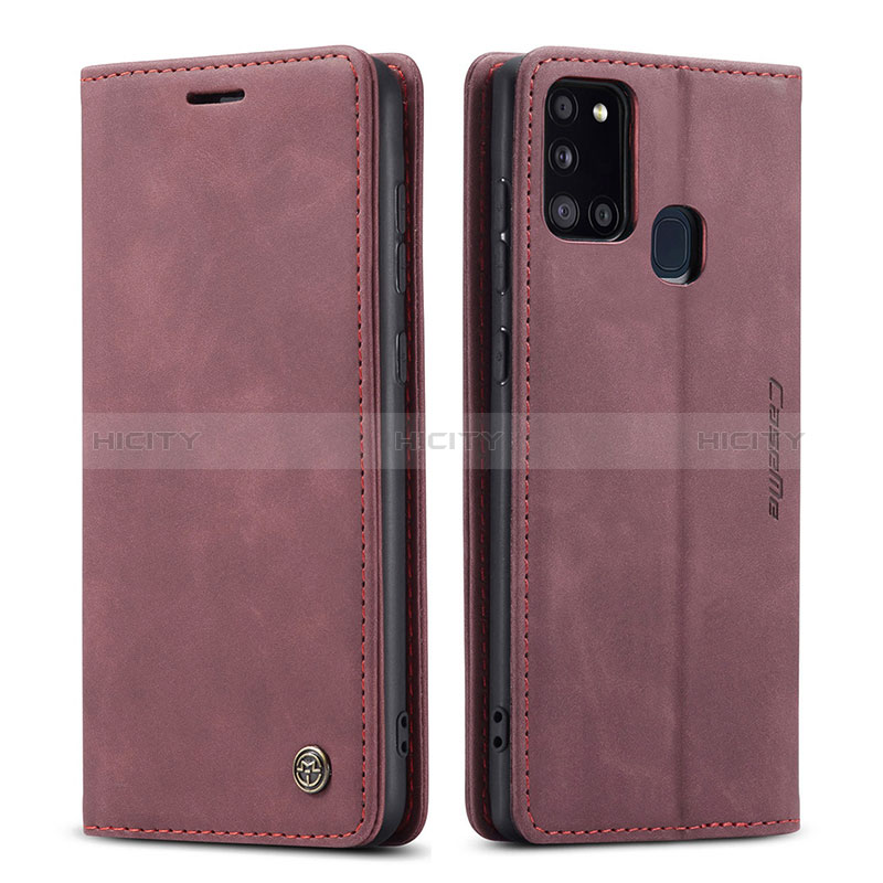 Coque Portefeuille Livre Cuir Etui Clapet C01S pour Samsung Galaxy A21s Plus