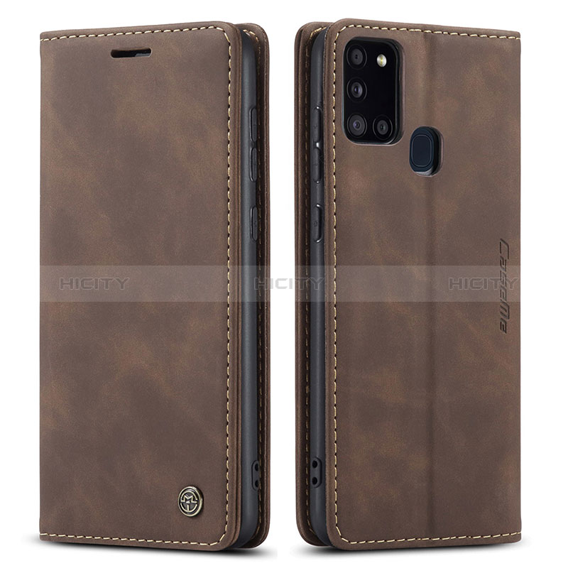 Coque Portefeuille Livre Cuir Etui Clapet C01S pour Samsung Galaxy A21s Plus