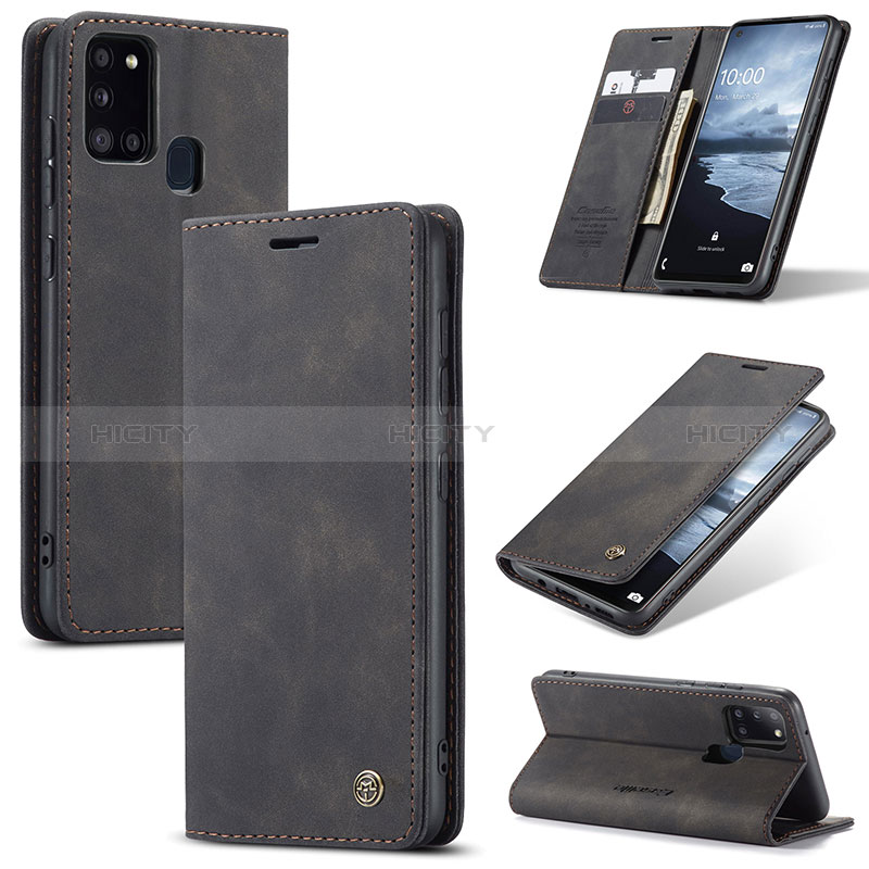 Coque Portefeuille Livre Cuir Etui Clapet C01S pour Samsung Galaxy A21s Plus