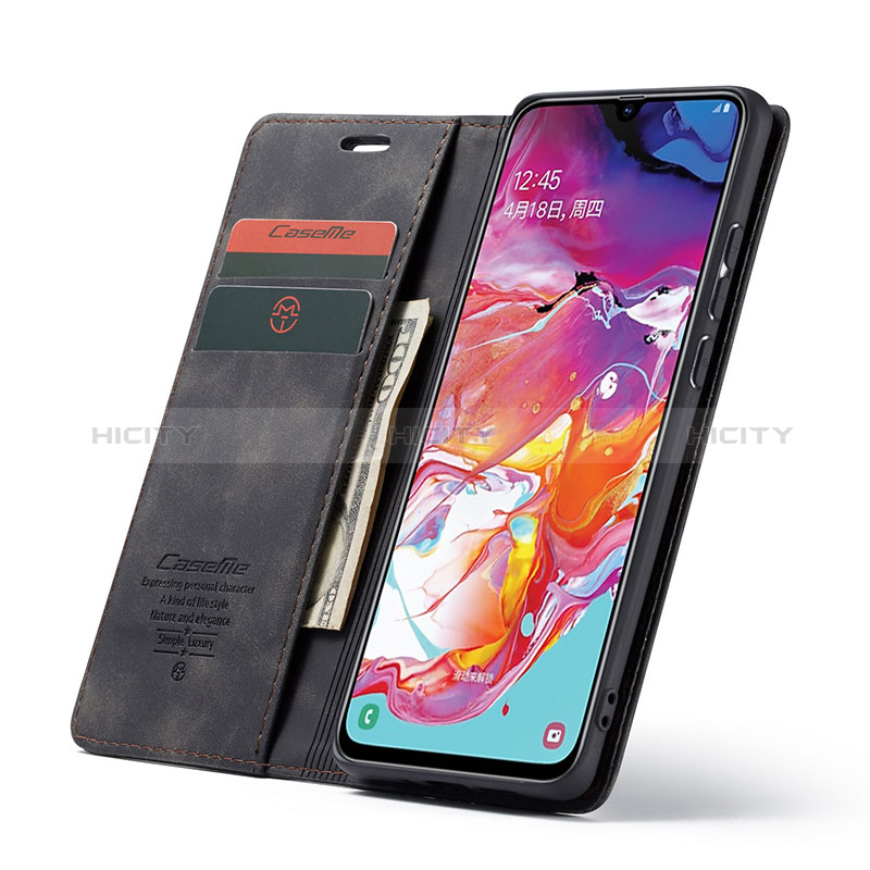 Coque Portefeuille Livre Cuir Etui Clapet C01S pour Samsung Galaxy A70 Plus