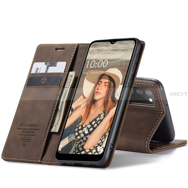 Coque Portefeuille Livre Cuir Etui Clapet C01S pour Samsung Galaxy F02S SM-E025F Plus