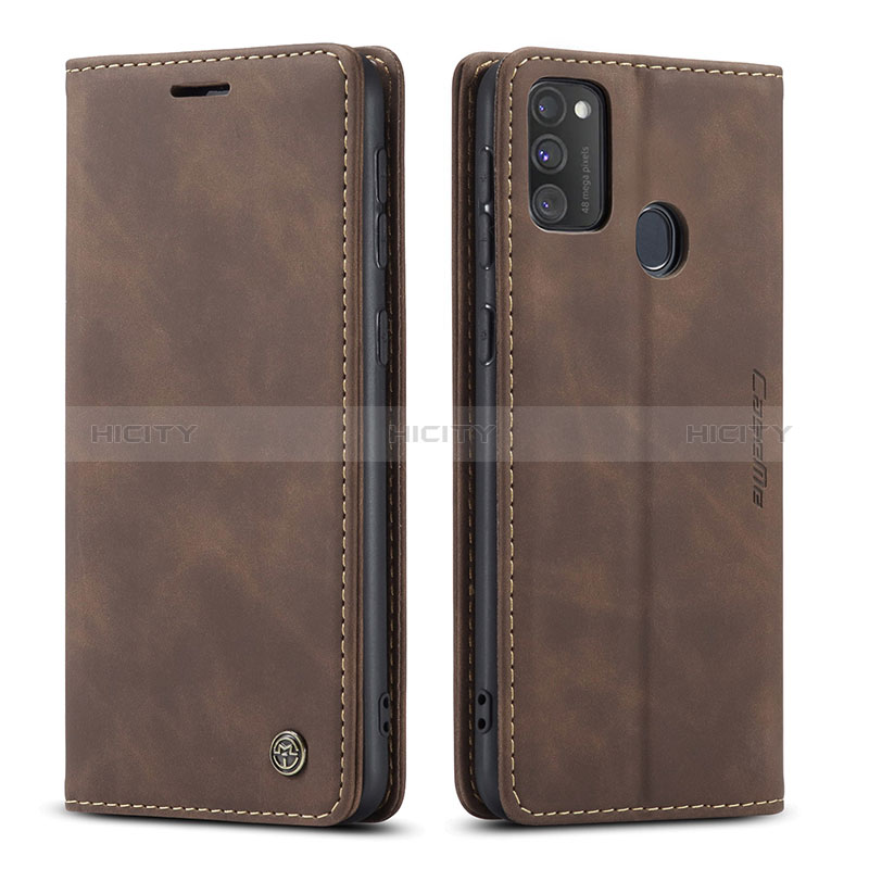 Coque Portefeuille Livre Cuir Etui Clapet C01S pour Samsung Galaxy M21 Plus