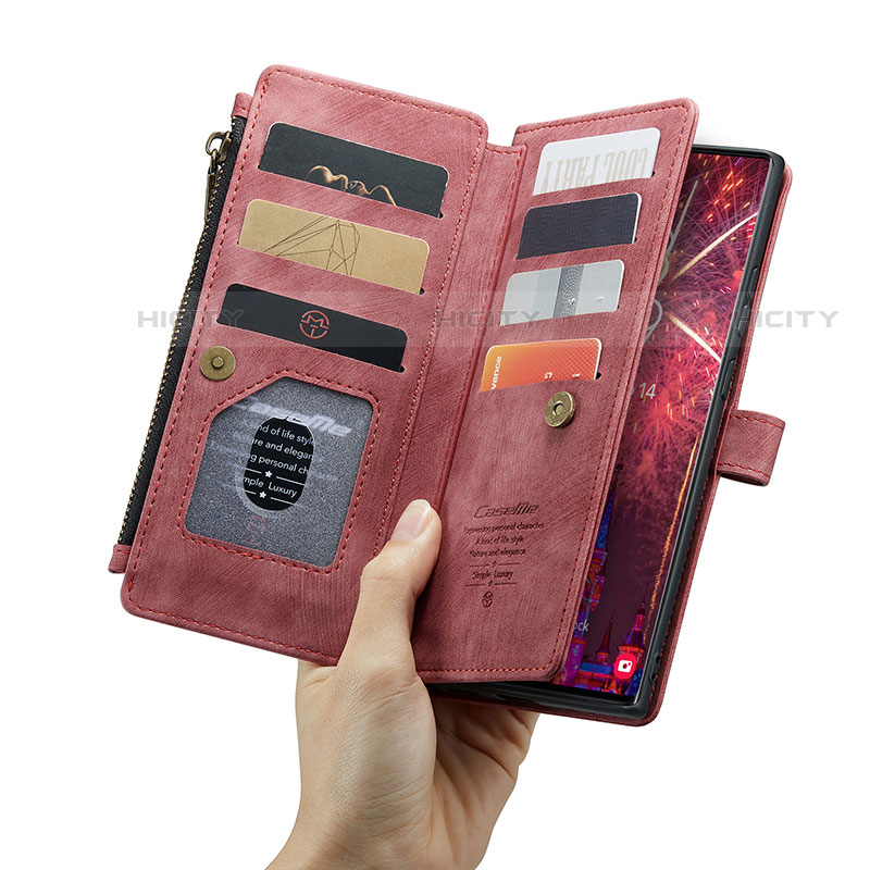 Coque Portefeuille Livre Cuir Etui Clapet C01S pour Samsung Galaxy S22 Ultra 5G Plus