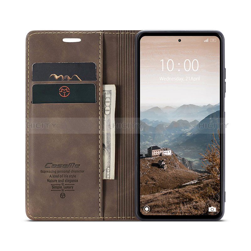 Coque Portefeuille Livre Cuir Etui Clapet C01S pour Xiaomi Poco M6 Pro 5G Plus