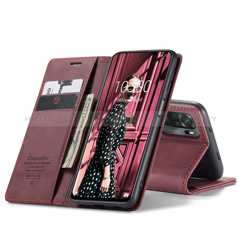 Coque Portefeuille Livre Cuir Etui Clapet C01S pour Xiaomi Redmi Note 10 4G Plus