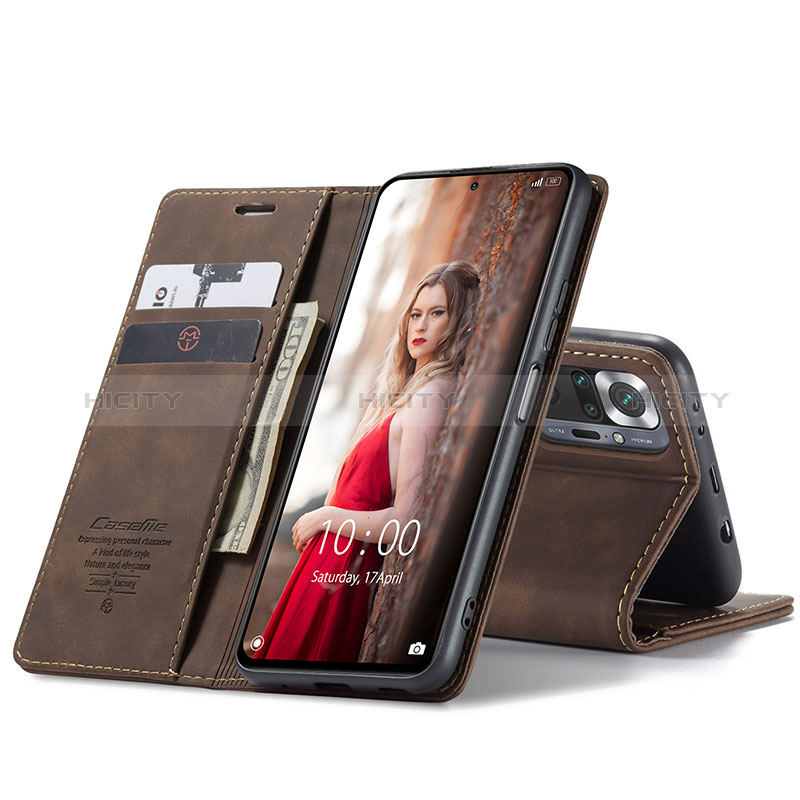 Coque Portefeuille Livre Cuir Etui Clapet C01S pour Xiaomi Redmi Note 10 Pro 4G Plus