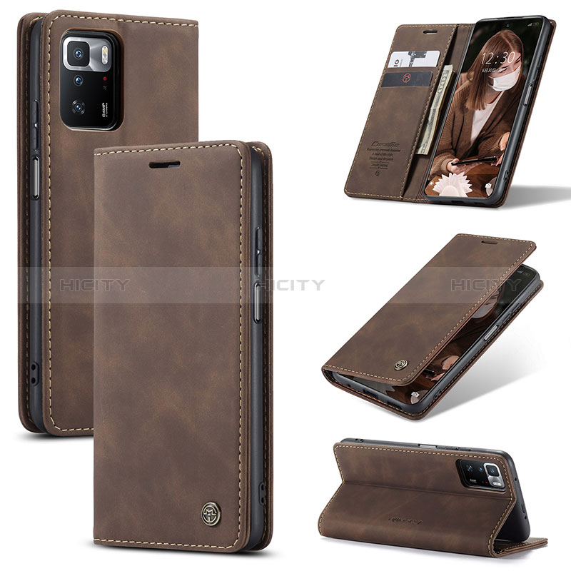 Coque Portefeuille Livre Cuir Etui Clapet C01S pour Xiaomi Redmi Note 10 Pro 5G Plus