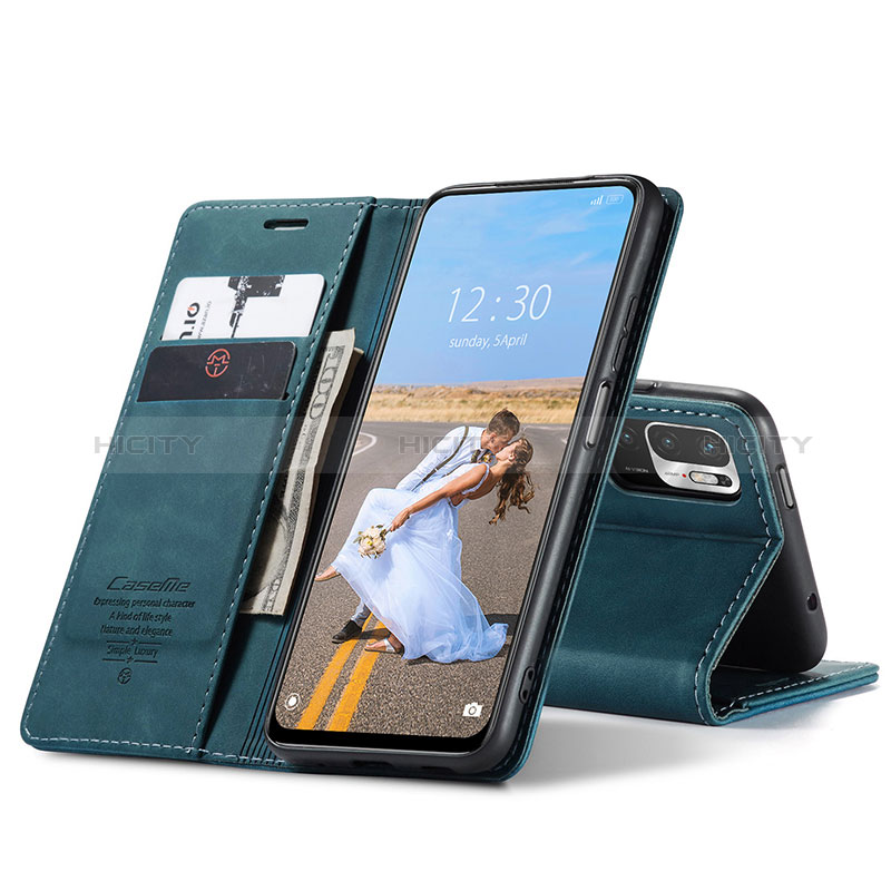 Coque Portefeuille Livre Cuir Etui Clapet C01S pour Xiaomi Redmi Note 10T 5G Plus