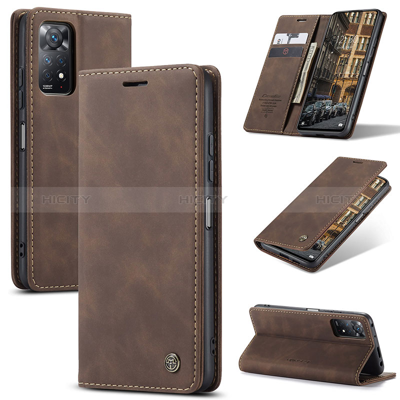 Coque Portefeuille Livre Cuir Etui Clapet C01S pour Xiaomi Redmi Note 11 Pro 4G Plus