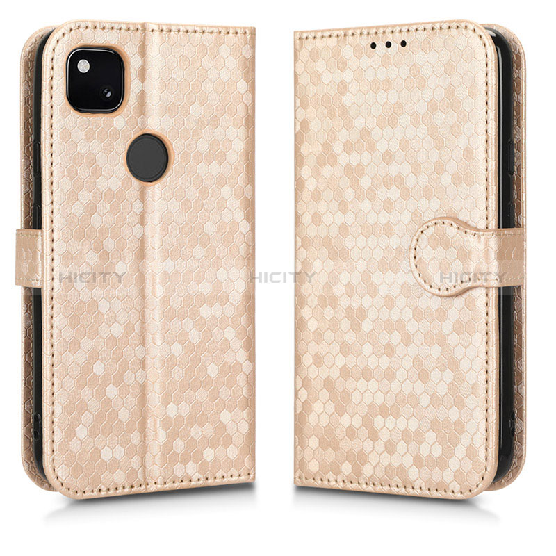 Coque Portefeuille Livre Cuir Etui Clapet C01X pour Google Pixel 4a Plus