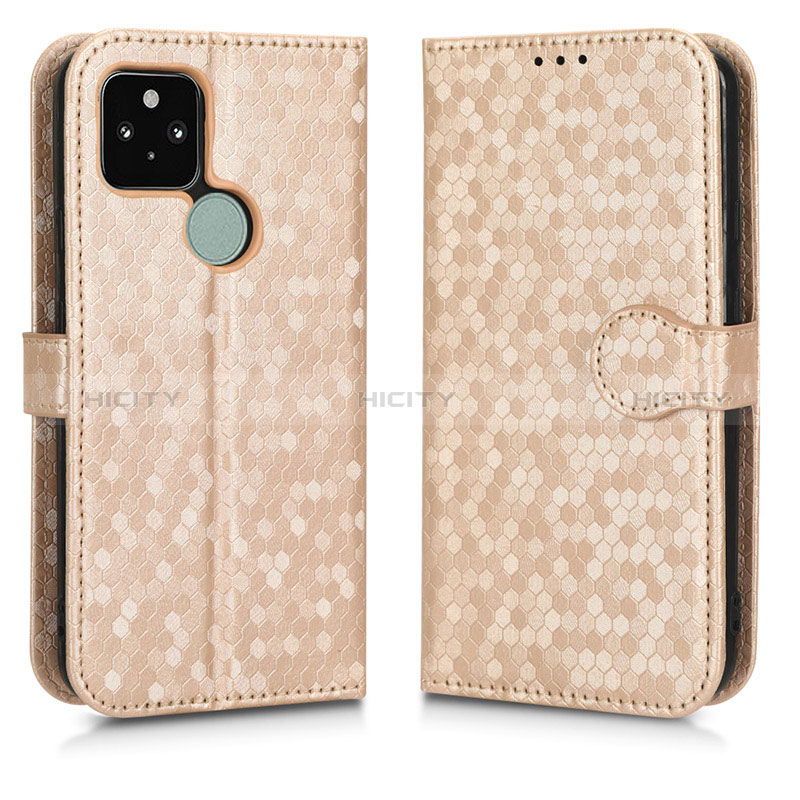 Coque Portefeuille Livre Cuir Etui Clapet C01X pour Google Pixel 5 Plus