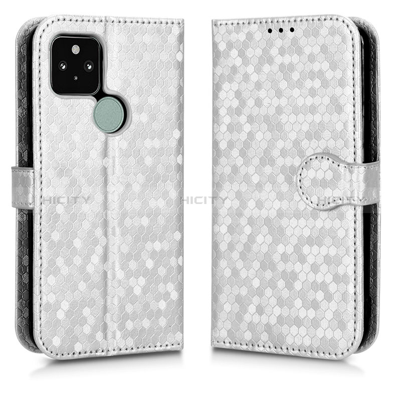 Coque Portefeuille Livre Cuir Etui Clapet C01X pour Google Pixel 5 Plus