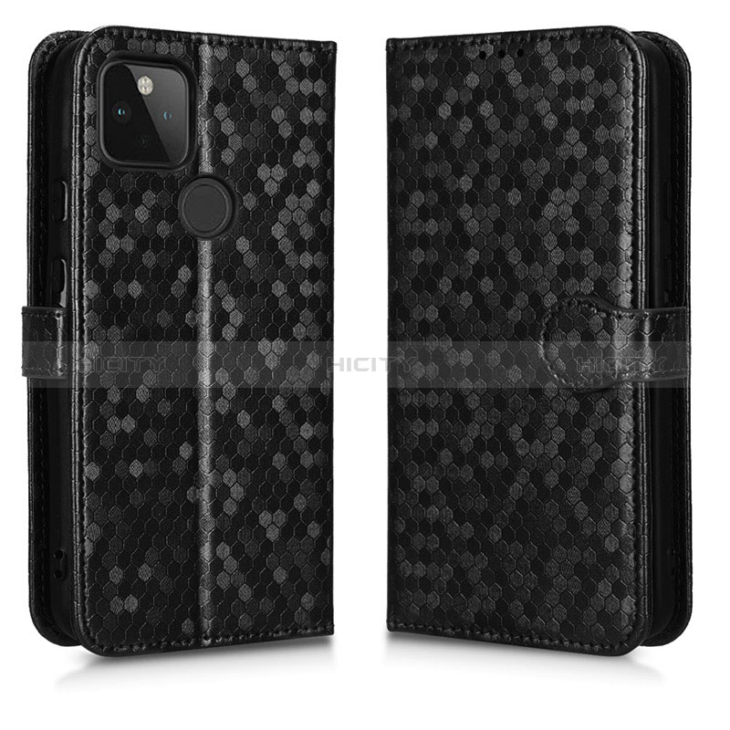 Coque Portefeuille Livre Cuir Etui Clapet C01X pour Google Pixel 5a 5G Plus