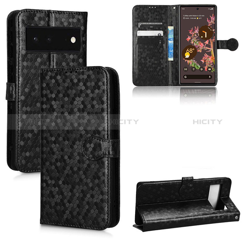 Coque Portefeuille Livre Cuir Etui Clapet C01X pour Google Pixel 6 5G Plus