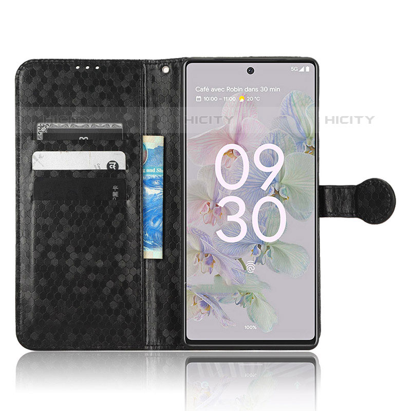 Coque Portefeuille Livre Cuir Etui Clapet C01X pour Google Pixel 6a 5G Plus