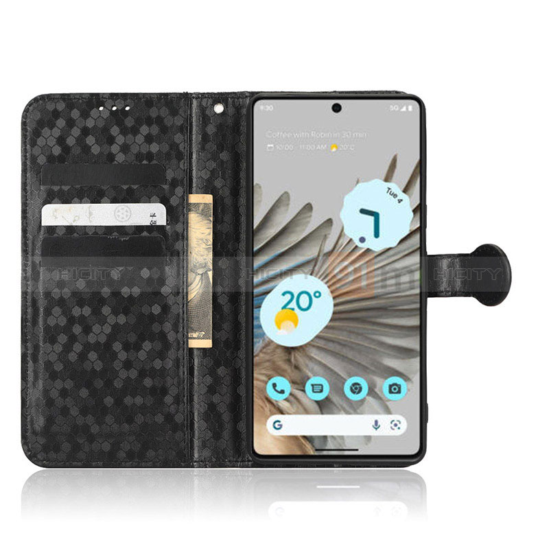 Coque Portefeuille Livre Cuir Etui Clapet C01X pour Google Pixel 7 5G Plus