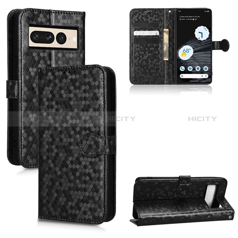 Coque Portefeuille Livre Cuir Etui Clapet C01X pour Google Pixel 7 Pro 5G Plus