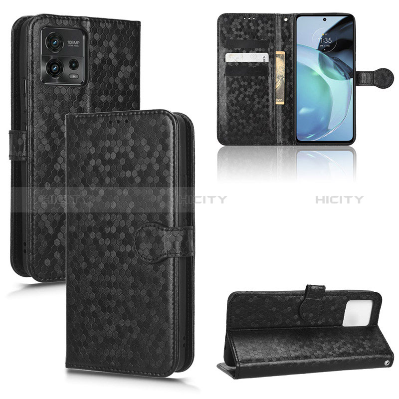 Coque Portefeuille Livre Cuir Etui Clapet C01X pour Motorola Moto G72 Plus