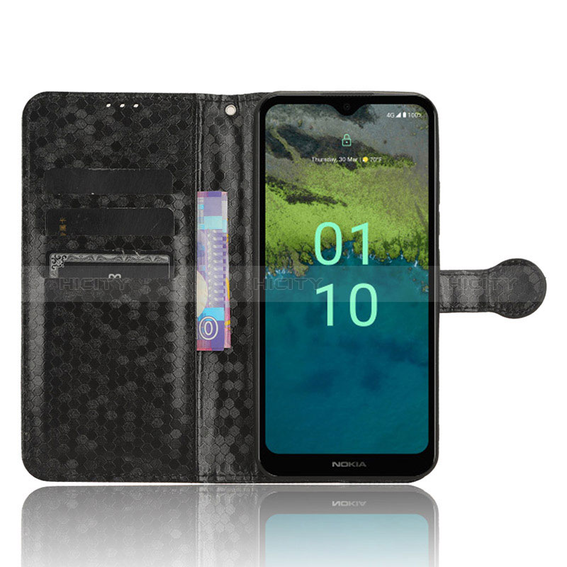 Coque Portefeuille Livre Cuir Etui Clapet C01X pour Nokia C110 Plus