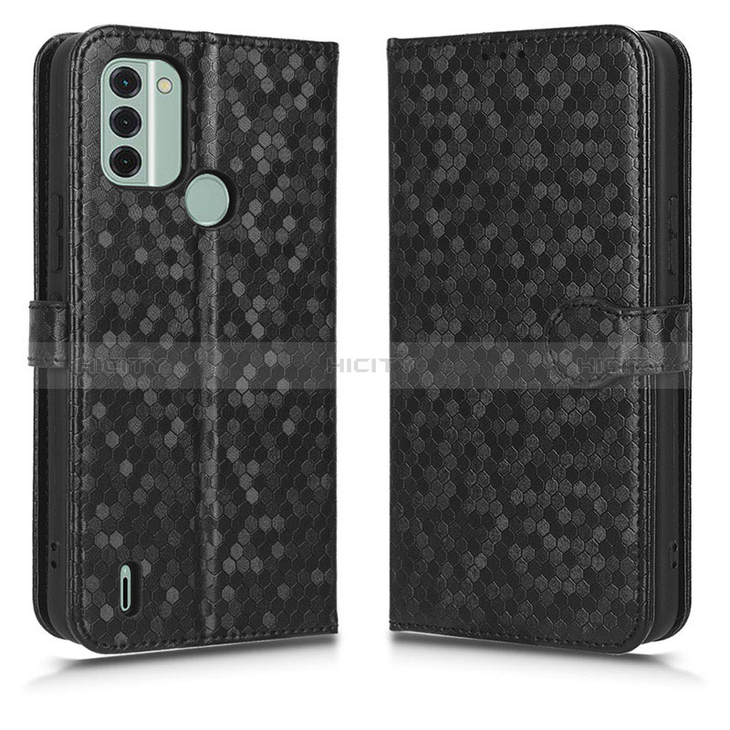 Coque Portefeuille Livre Cuir Etui Clapet C01X pour Nokia C31 Noir Plus