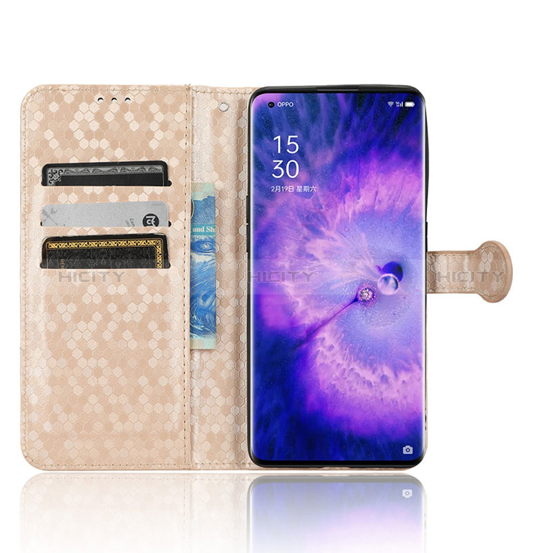 Coque Portefeuille Livre Cuir Etui Clapet C01X pour Oppo Find X5 5G Plus