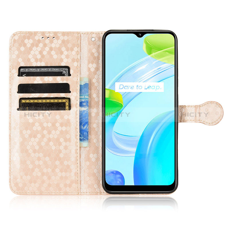 Coque Portefeuille Livre Cuir Etui Clapet C01X pour Realme C30 Plus