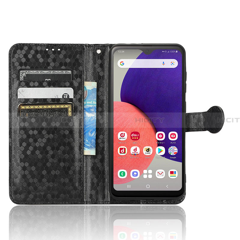 Coque Portefeuille Livre Cuir Etui Clapet C01X pour Samsung Galaxy A22 5G SC-56B Plus