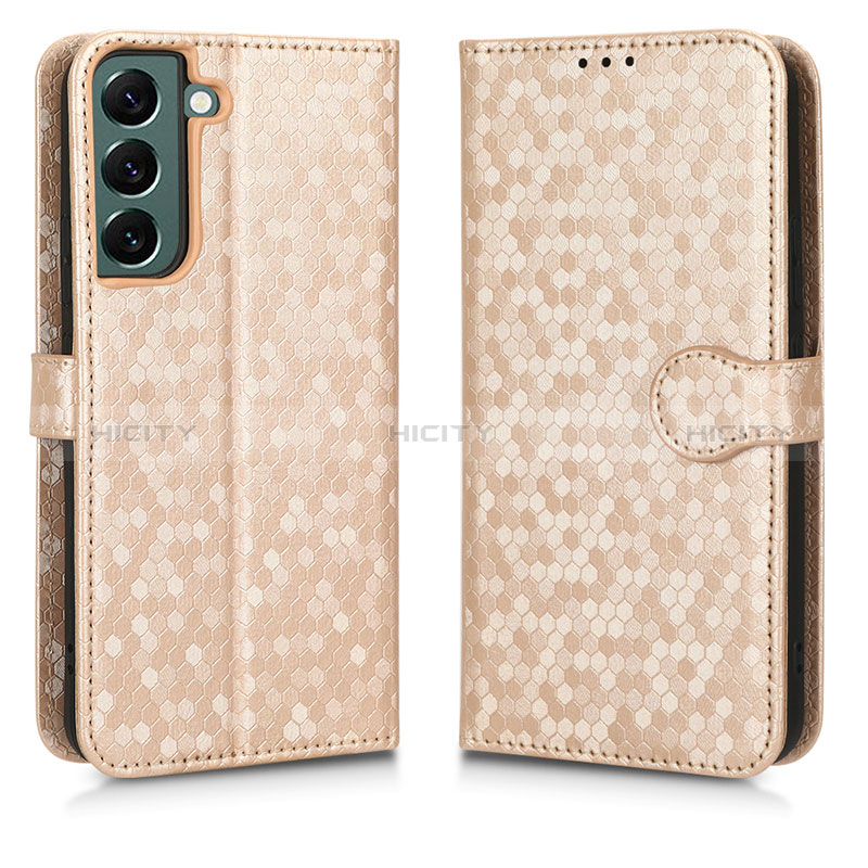 Coque Portefeuille Livre Cuir Etui Clapet C01X pour Samsung Galaxy S22 5G Plus