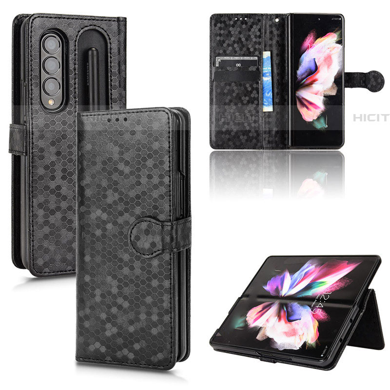 Coque Portefeuille Livre Cuir Etui Clapet C01X pour Samsung Galaxy Z Fold4 5G Plus