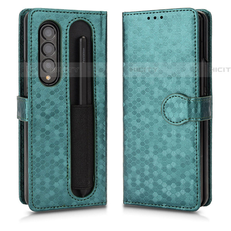 Coque Portefeuille Livre Cuir Etui Clapet C01X pour Samsung Galaxy Z Fold4 5G Plus