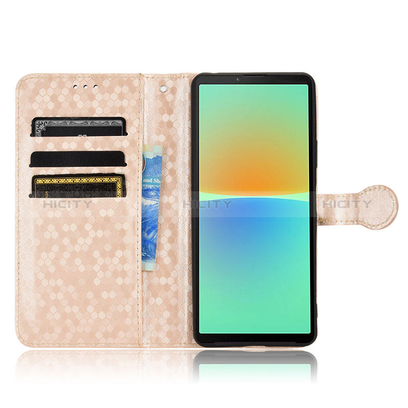 Coque Portefeuille Livre Cuir Etui Clapet C01X pour Sony Xperia 10 IV SO-52C Plus