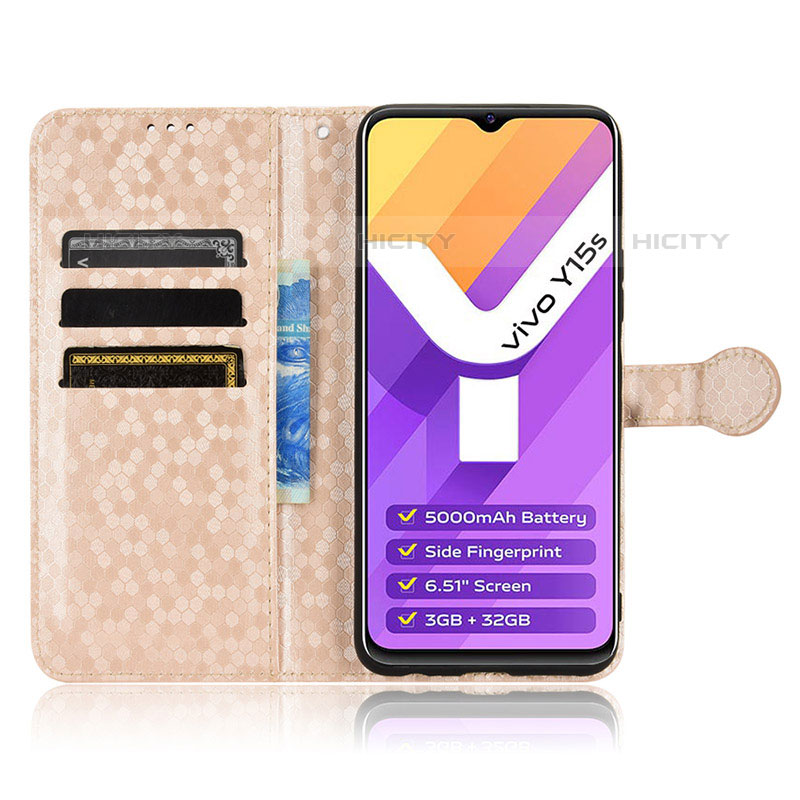 Coque Portefeuille Livre Cuir Etui Clapet C01X pour Vivo iQOO U5x Plus