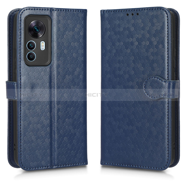 Coque Portefeuille Livre Cuir Etui Clapet C01X pour Xiaomi Mi 12T Pro 5G Bleu Plus