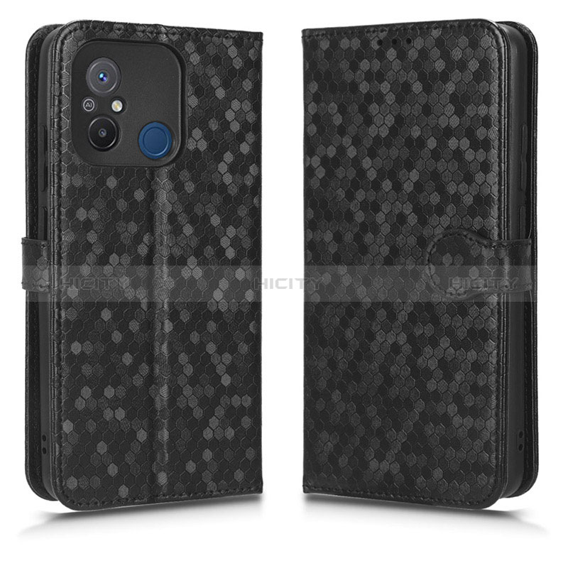 Coque Portefeuille Livre Cuir Etui Clapet C01X pour Xiaomi Redmi 11A 4G Noir Plus