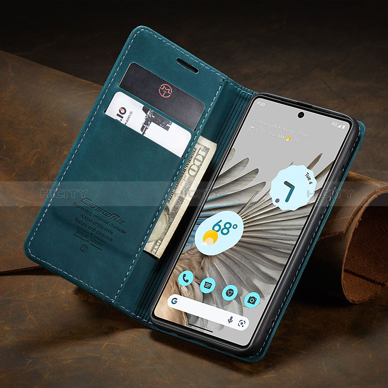 Coque Portefeuille Livre Cuir Etui Clapet C02S pour Google Pixel 7 Pro 5G Plus