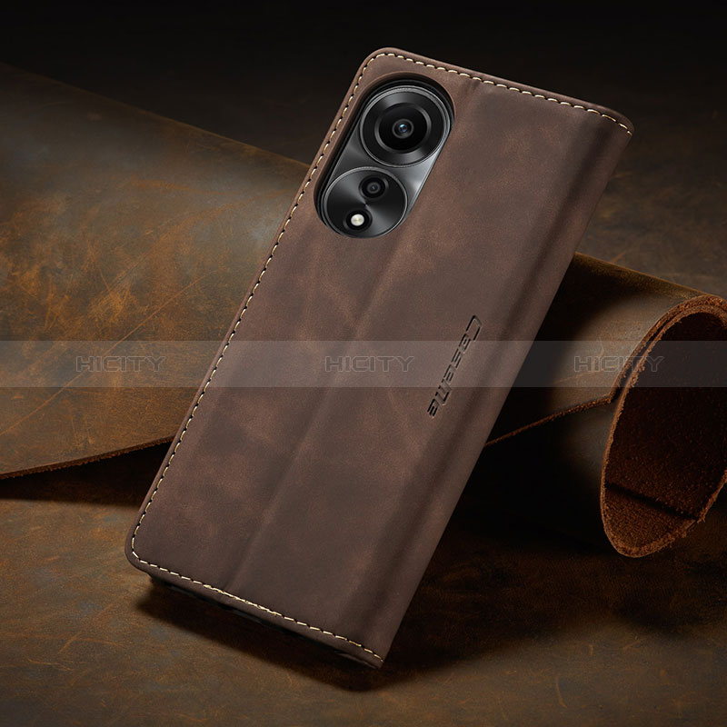 Coque Portefeuille Livre Cuir Etui Clapet C02S pour Oppo A78 4G Plus