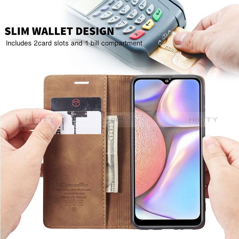 Coque Portefeuille Livre Cuir Etui Clapet C02S pour Samsung Galaxy A10s Plus