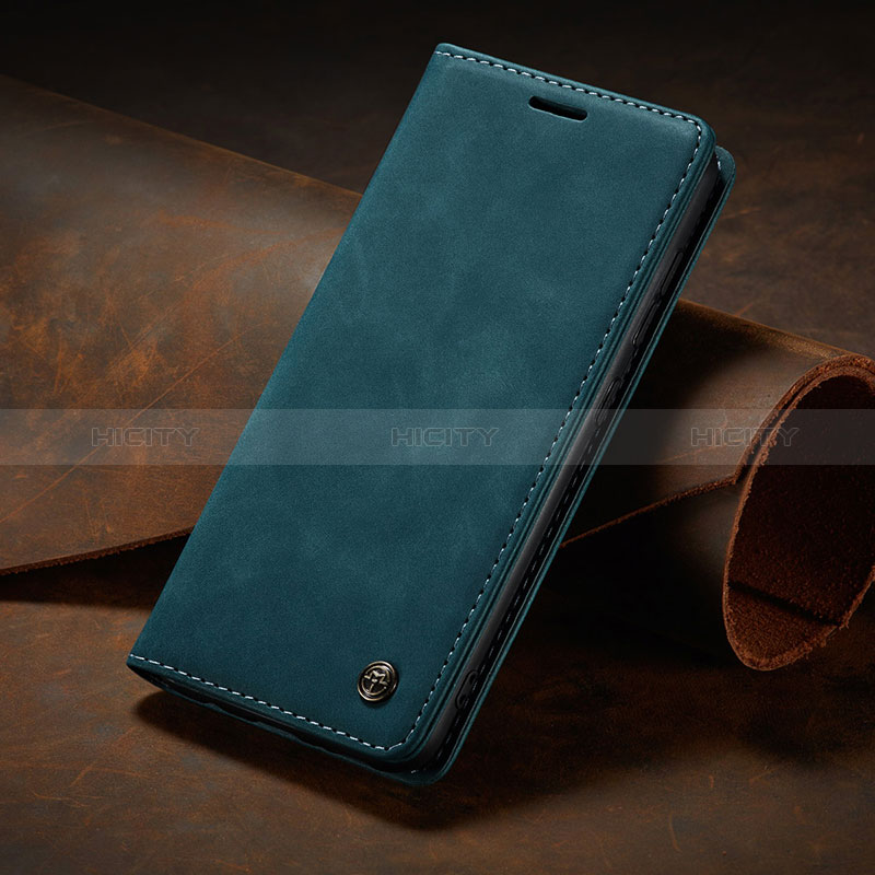 Coque Portefeuille Livre Cuir Etui Clapet C02S pour Samsung Galaxy A31 Bleu Plus