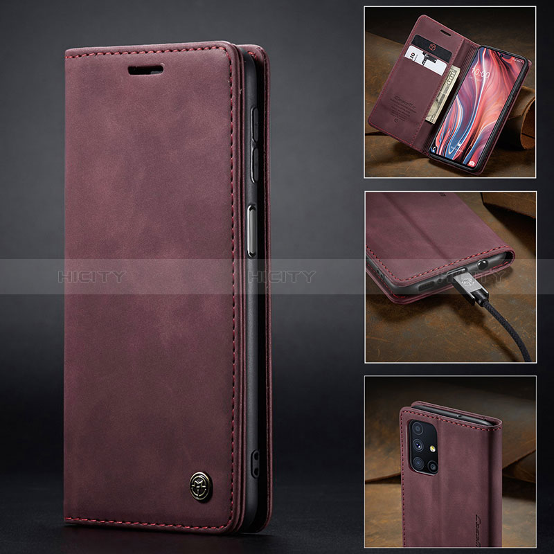 Coque Portefeuille Livre Cuir Etui Clapet C02S pour Samsung Galaxy M51 Plus