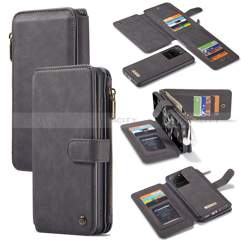 Coque Portefeuille Livre Cuir Etui Clapet C02S pour Samsung Galaxy S20 Ultra Plus