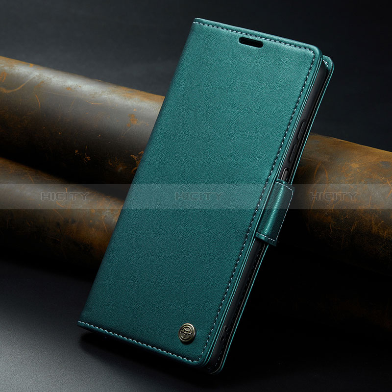 Coque Portefeuille Livre Cuir Etui Clapet C02S pour Xiaomi Poco F5 5G Vert Plus