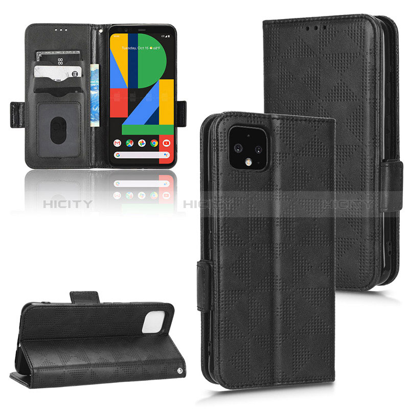 Coque Portefeuille Livre Cuir Etui Clapet C02X pour Google Pixel 4 Plus