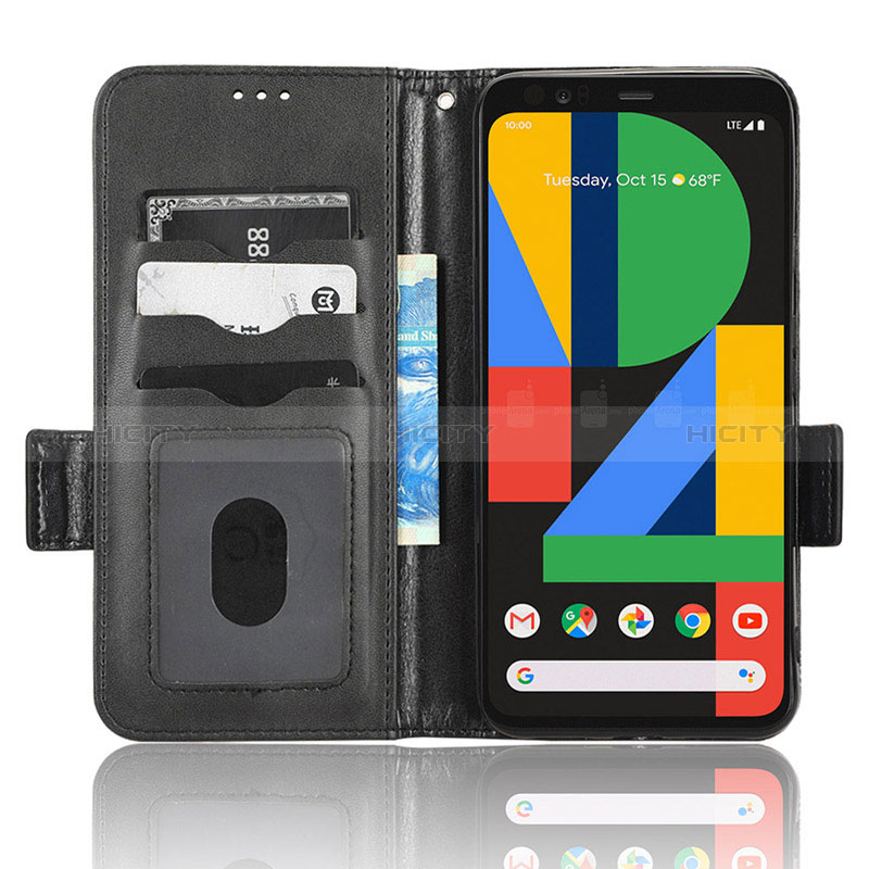 Coque Portefeuille Livre Cuir Etui Clapet C02X pour Google Pixel 4 Plus