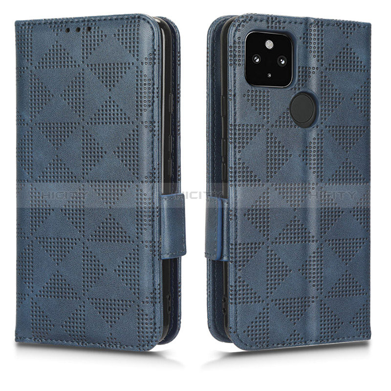 Coque Portefeuille Livre Cuir Etui Clapet C02X pour Google Pixel 4a 5G Plus