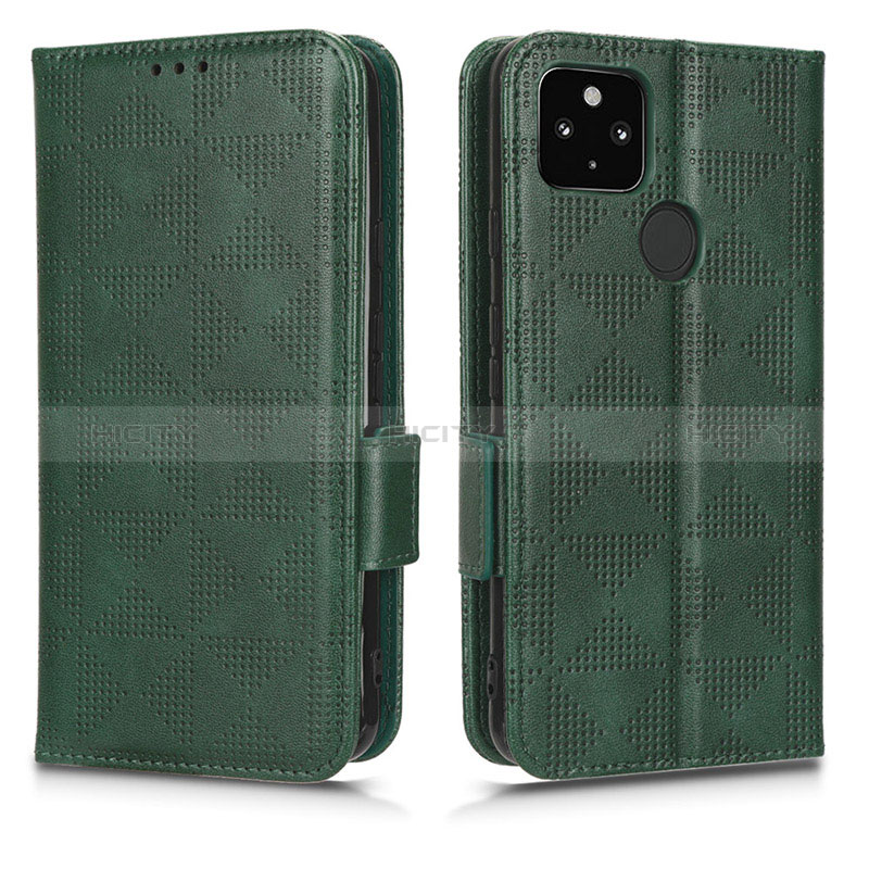 Coque Portefeuille Livre Cuir Etui Clapet C02X pour Google Pixel 4a 5G Plus